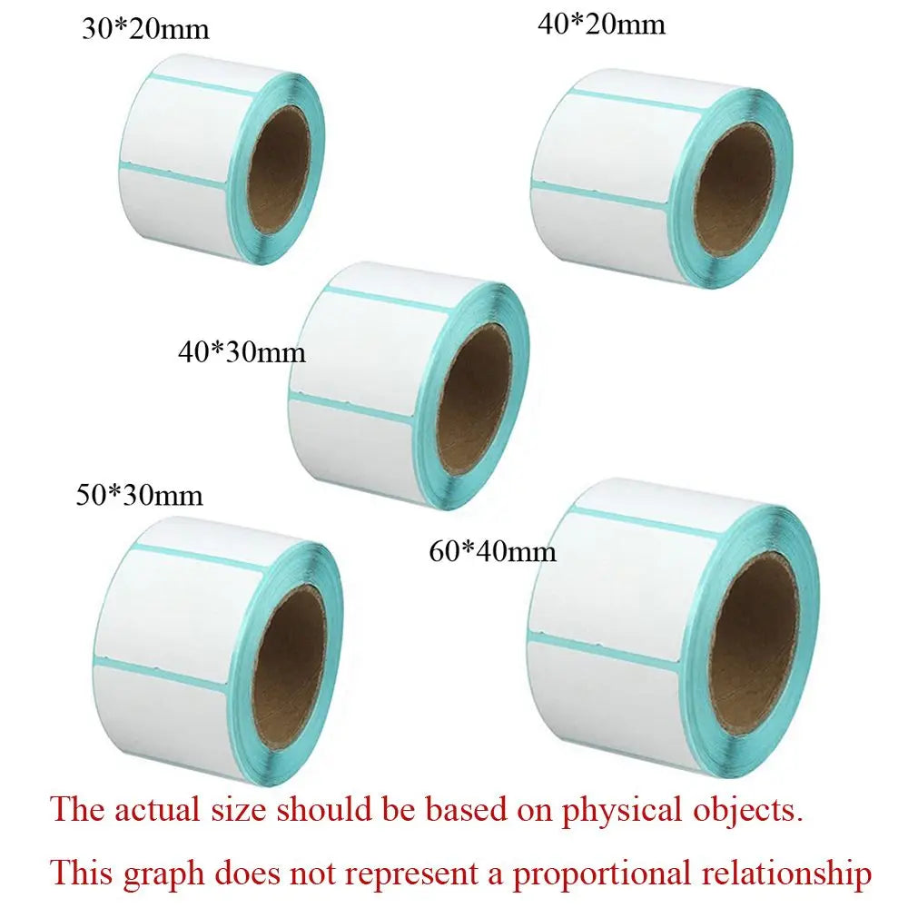 700-Pc Thermal Label Sticker Roll – Waterproof Price Tag Paper