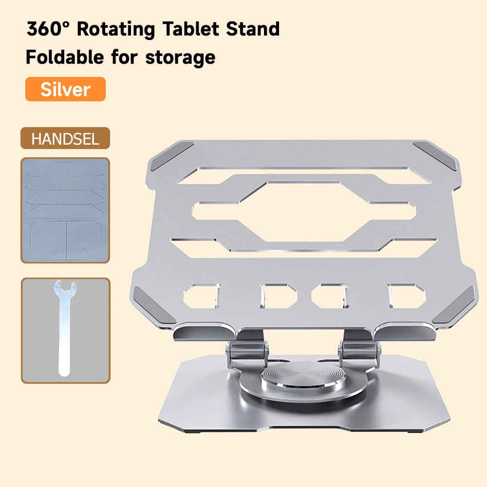 360° Rotating Tablet Stand – Adjustable Desk Holder for iPad & Phone