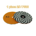 4-Step Marble Polishing Pad Set | 100mm Dry Grinding Disc