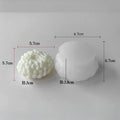 3D Flower Silicone Mold – Rose Peony Candle Soap Baking