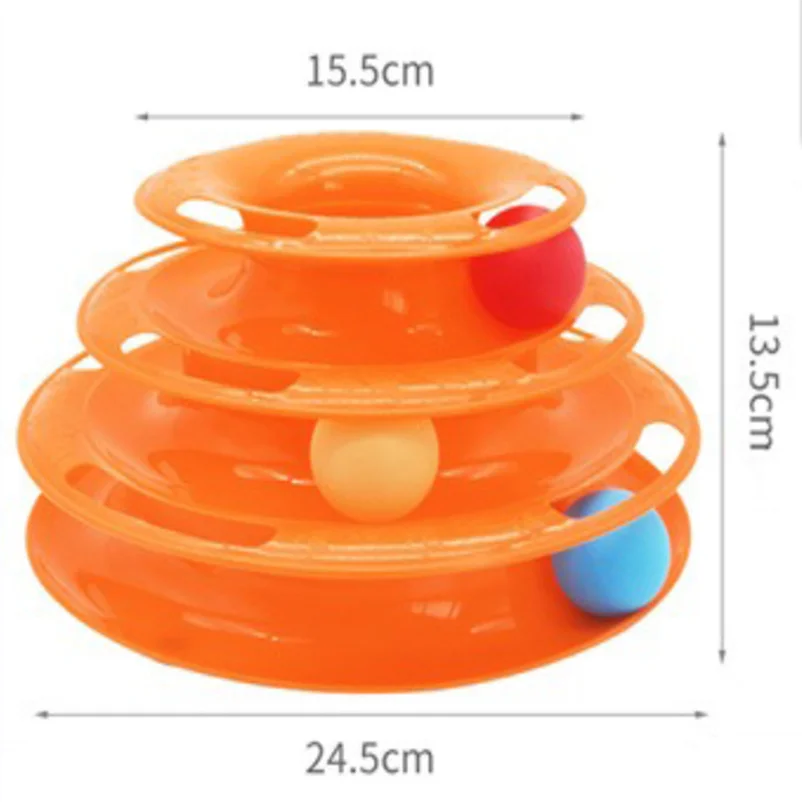 Octopus Cat Spinning Wheel Track Toy – Interactive & Durable