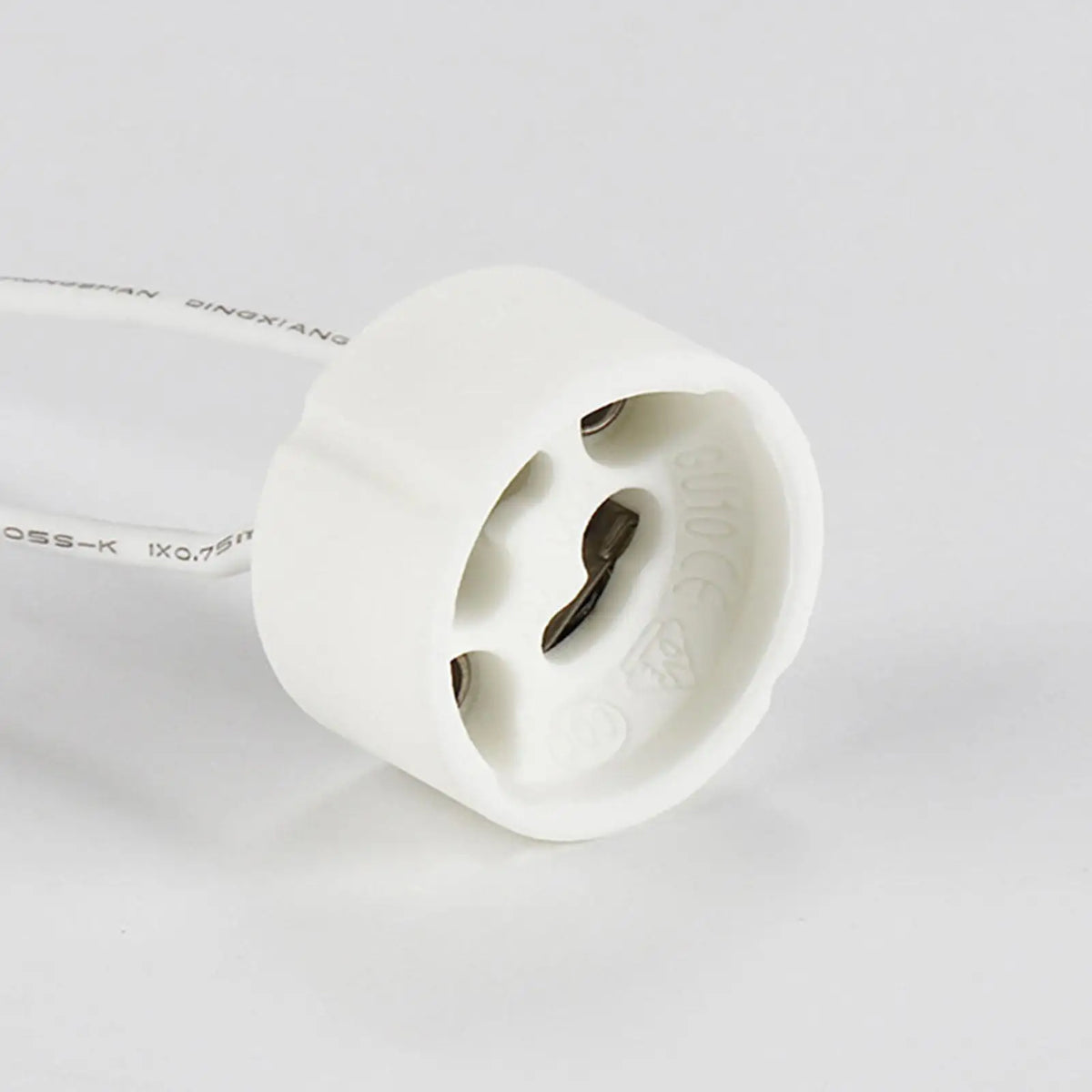 GU10 Lamp Holder Socket – LED & Halogen Bulb Base 10-Pack