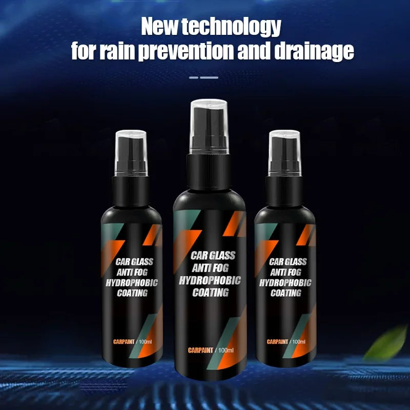Hydrophobic Car Glass Water Repellent Spray | 30–300ml