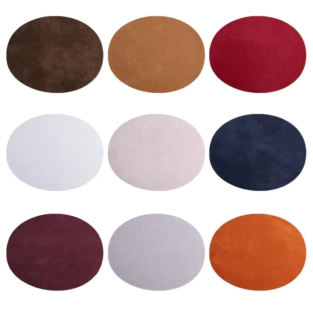 Suede Iron-On Fabric Patch – Elbow & Knee Repair Appliqué