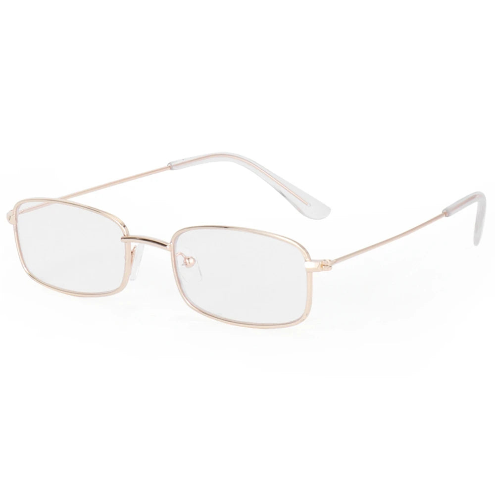 Women's Vintage Small Oval Metal Sunglasses UV400