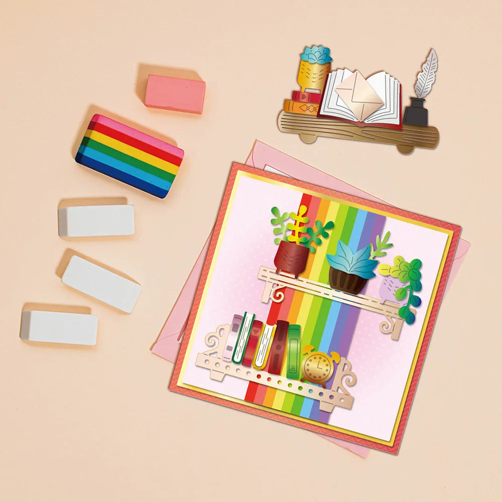 Wall Shelf Carbon Steel Cutting Dies – DIY Scrapbooking