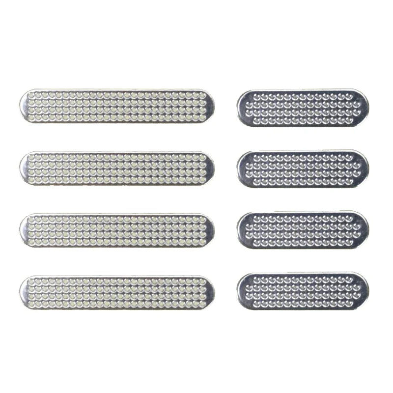 Phone Speaker Dustproof Metal Mesh Stickers 4-Pack