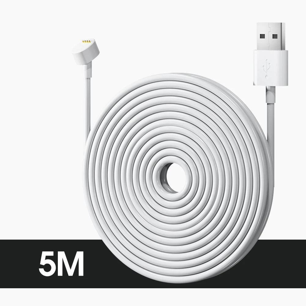 Weatherproof USB Charging Cable for Google Nest Cam Outdoor