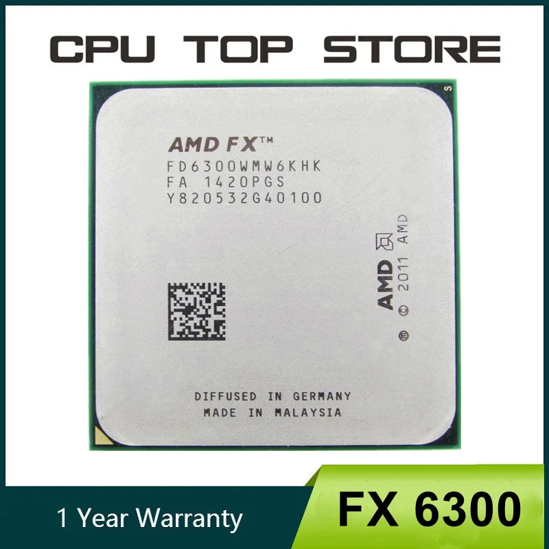 AMD FX-6300 3.5GHz Six-Core AM3+ Desktop CPU Processor