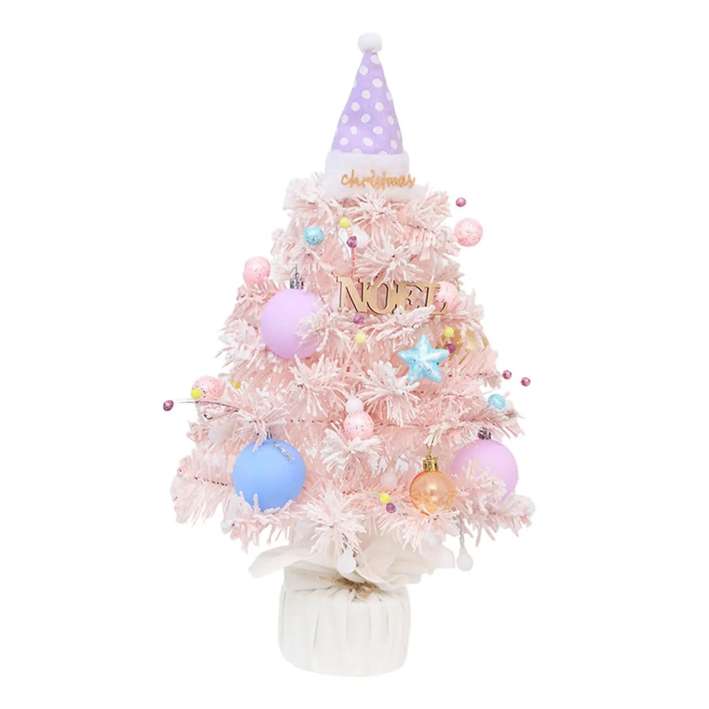 Mini Christmas Tree with Lights & Music Box | Tabletop Décor