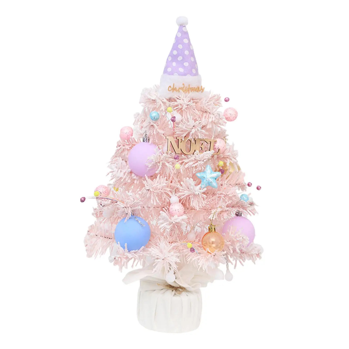 Mini Christmas Tree with Lights & Music Box | Tabletop Décor