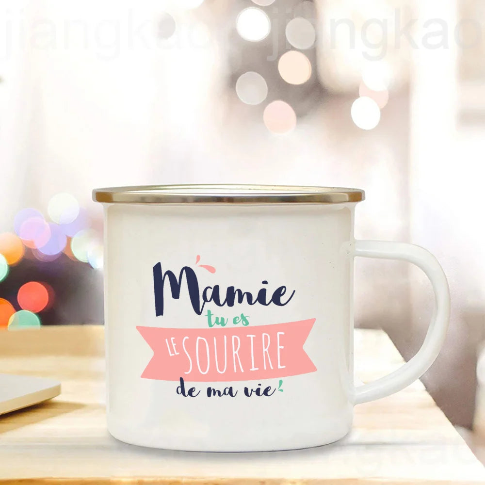 Thank You Grandma Enamel Mug | Magical Moments Gift