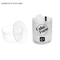 Adjustable Round Cake Ring Mold – Acrylic Baking Ring 6–10"