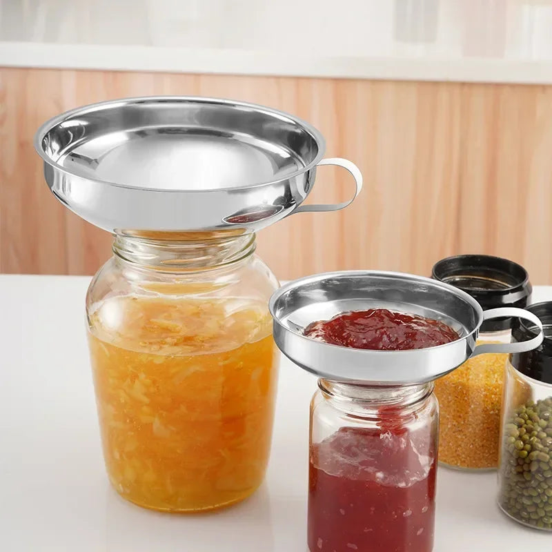 Stainless Steel Wide Mouth Canning Funnel for Mason Jars