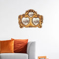 Gold Ornate Resin Picture Frame | Baroque Wall Mounted Photo Holder
