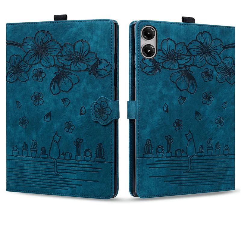 Redmi Pad 2 Pro 12.1" Embossed PU Leather Wallet Case 2025