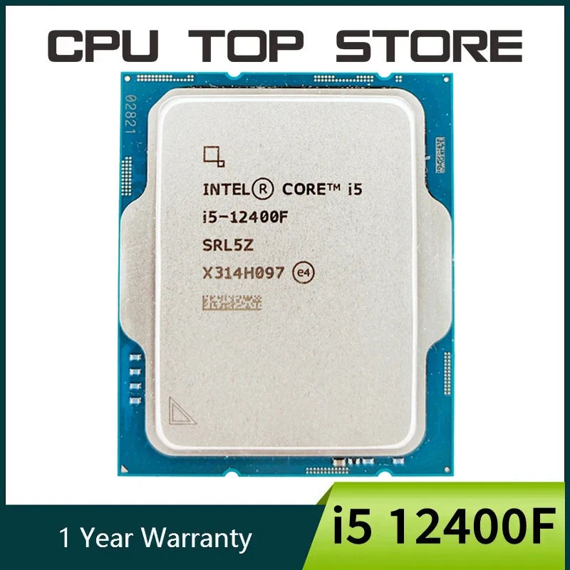 Intel Core i5-12400F 6-Core LGA 1700 Desktop CPU Processor