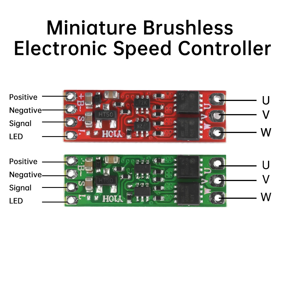 Micro RC Brushless ESC 8A 2S-3S | 1104 1106 1306 Motor