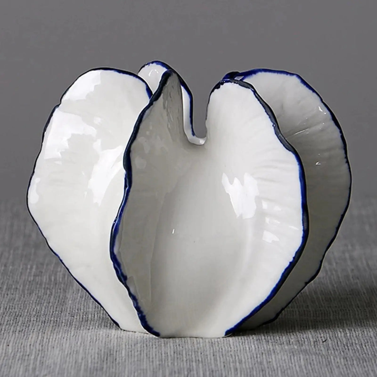 Modern Ceramic Carambola Vase – Star Fruit Home Décor