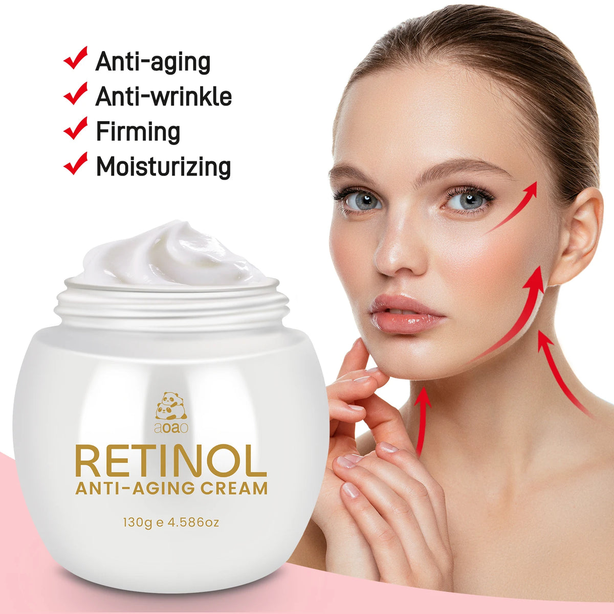 Collagen & Hyaluronic Acid Face Moisturizing Cream with Aloe