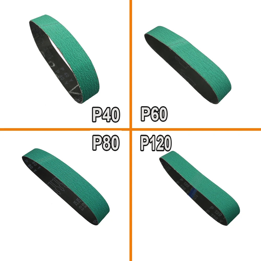 Zirconia Oxide Sanding Belts 2"x27" 686x50mm – 4-Pack
