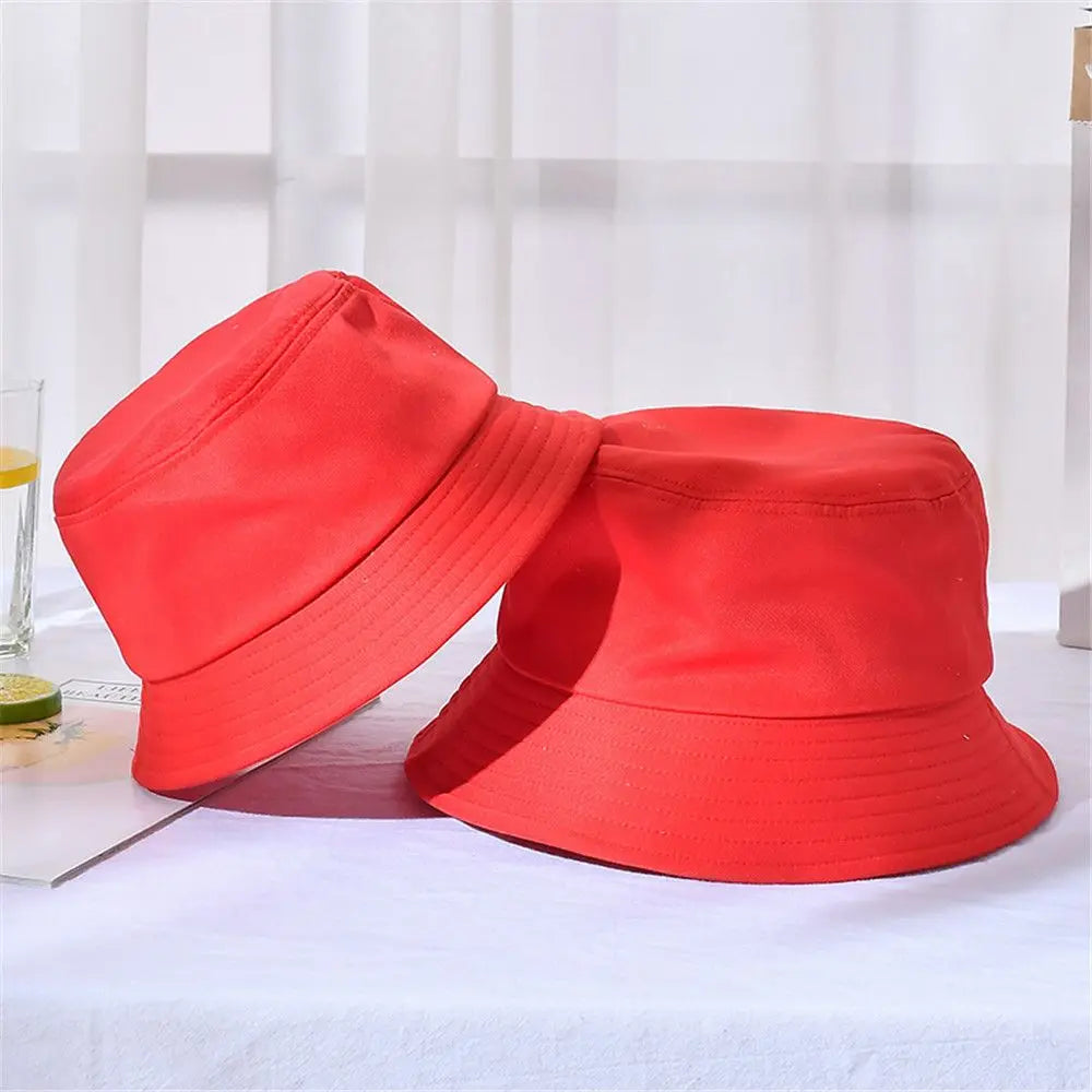 Foldable Wide Brim Bucket Sun Hat – Unisex, 17 Colors