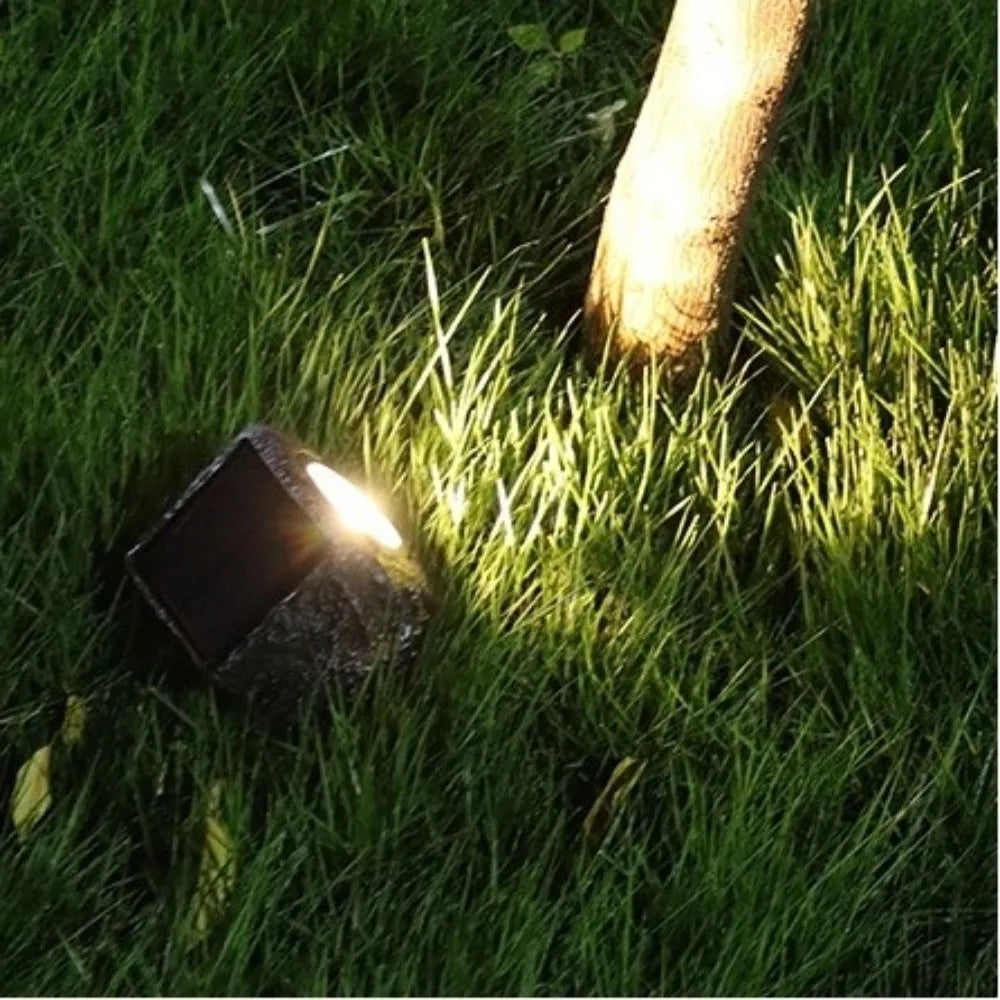 Solar Rock Garden Light – Waterproof Outdoor Lawn Lamp