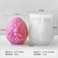 Easter Egg Rabbit Silicone Mold – DIY Candle Soap Resin
