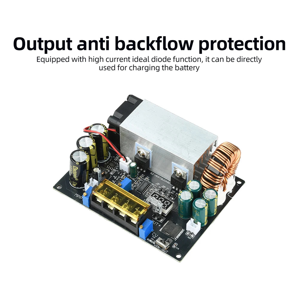 800W 25A MPPT Solar Charging Module – DC 18–90V Step-Down
