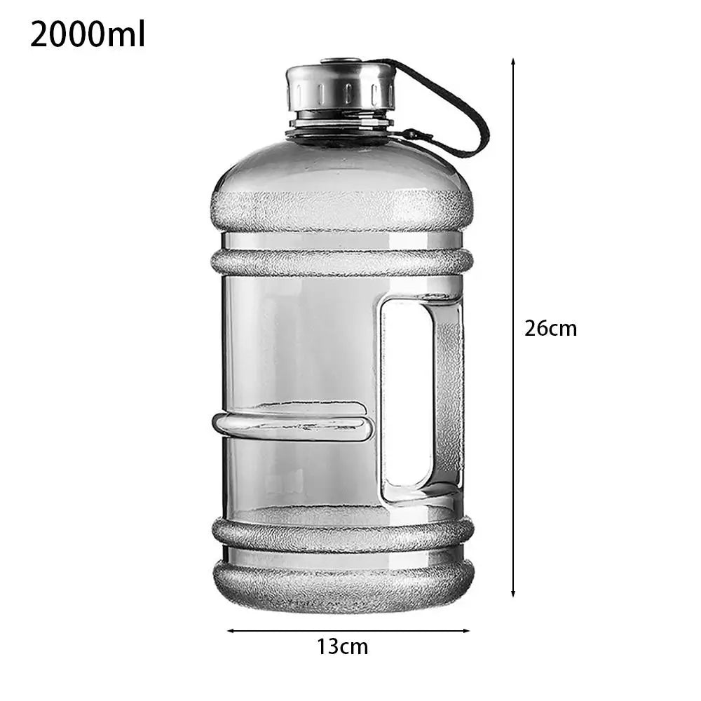2L Sports Water Bottle with Handle – BPA Free, Large Capacity