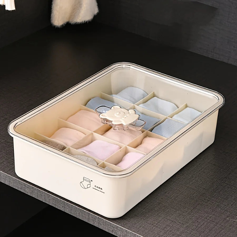 Stackable Drawer Organizer for Underwear & Socks – 1/10/15 Cells