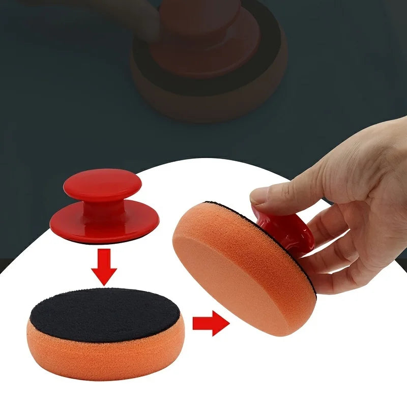 Car Waxing & Crystal Coating Sponge – Detail & Seam