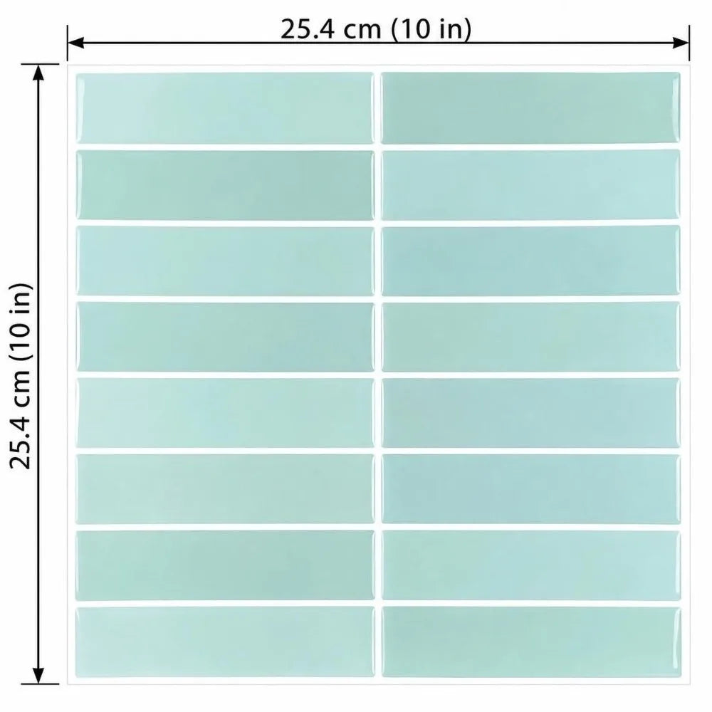 Self-Adhesive PVC Tile Stickers – Waterproof Vinyl Wall Decal