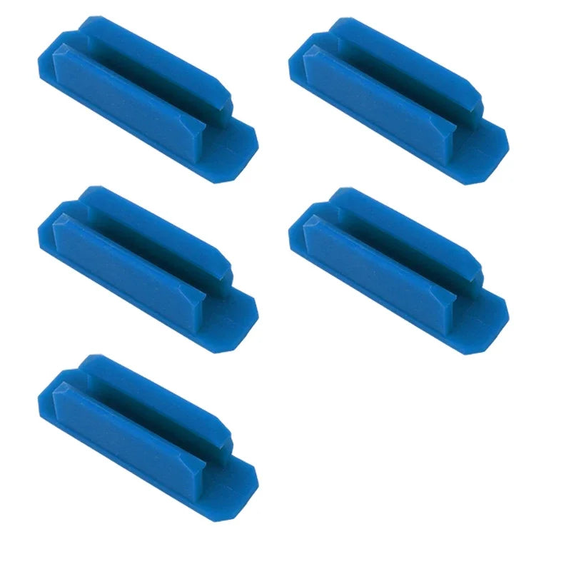 Self-Adhesive Silicone Pen Holder Clips for Desk & Laptop