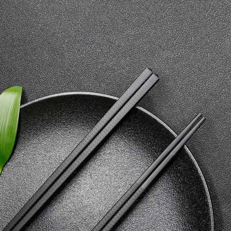 Non-Slip Reusable Alloy Chopsticks | Sushi & Dining Set