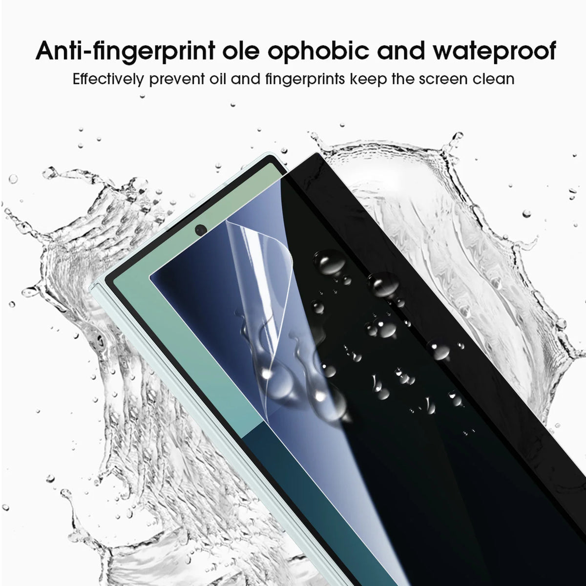 Samsung Galaxy Z Fold 8 Privacy Screen Protector – Anti-Spy TPU