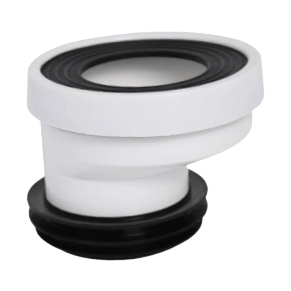 Offset Toilet Flange PP Rubber Leakproof Extension Connector