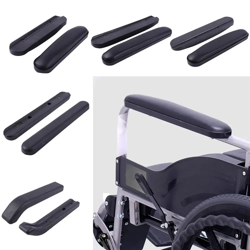 Leather Sponge Wheelchair Armrest Pad Replacement with Screw