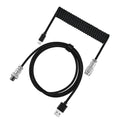 Aviator Coiled Keyboard Cable – USB & Type-C | OULLX
