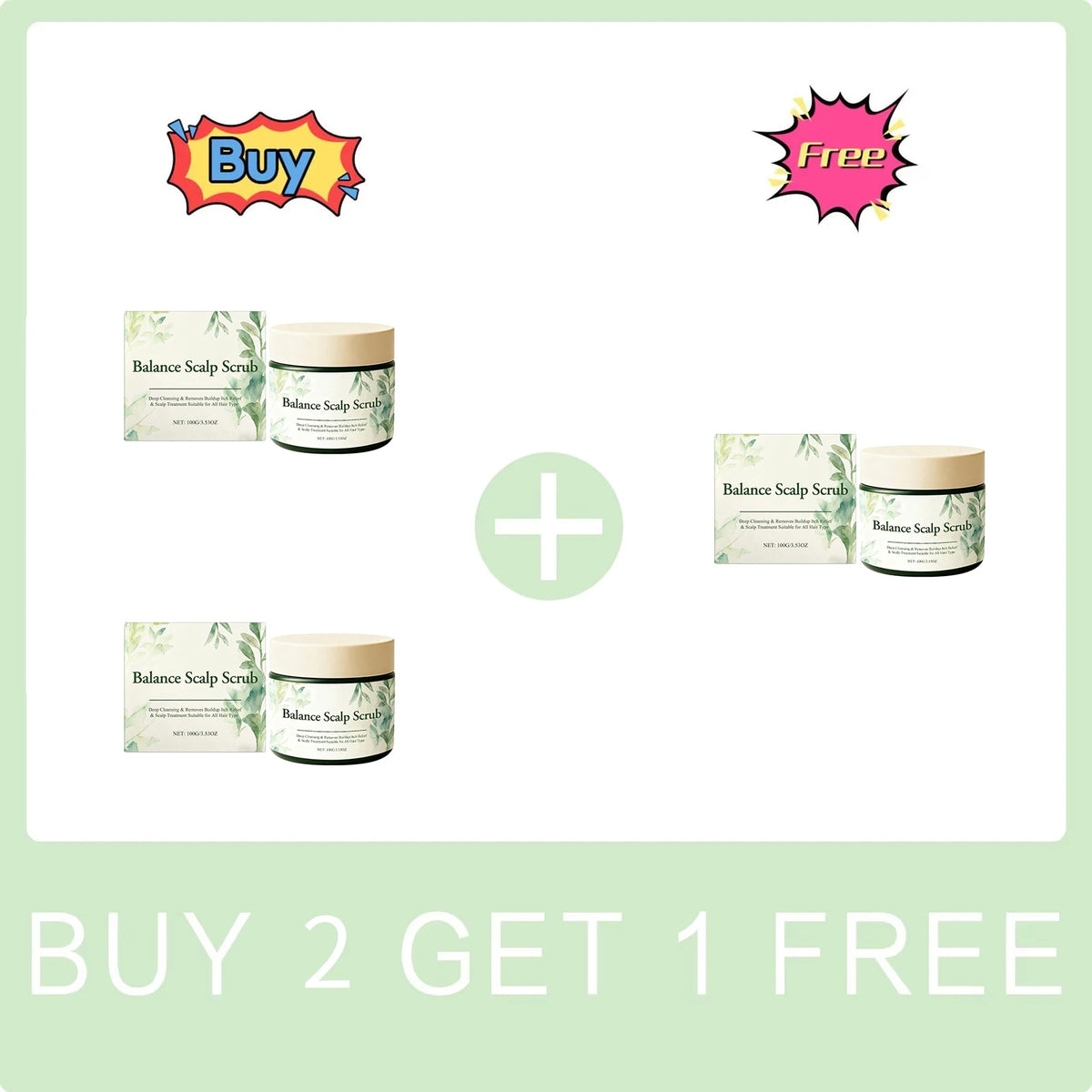Scalp Scrub – Deep Cleanse, Dandruff & Oil Control 100g