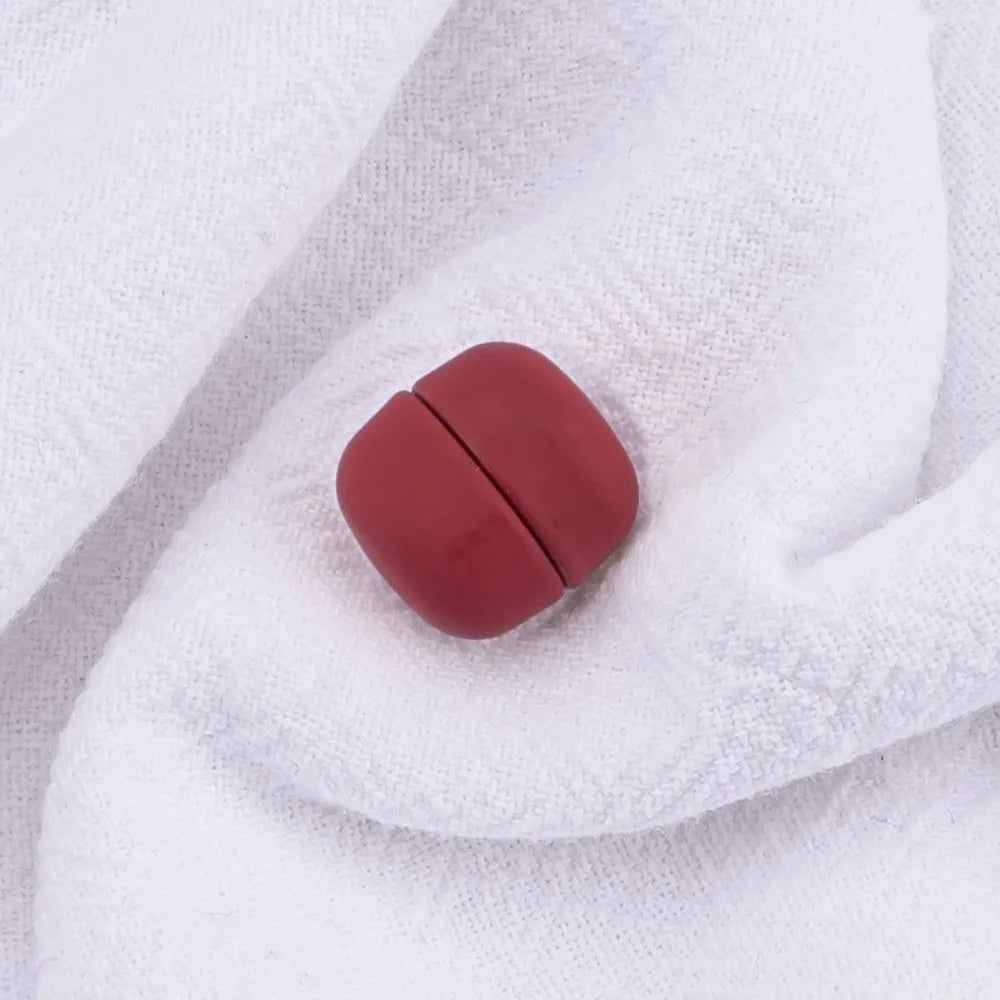 Magnetic Scarf Pins | Round Flatback Button Clasps 1 Pair