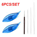 Plastic Tatting Shuttle Kit – Hand Lace Making DIY Sewing Set
