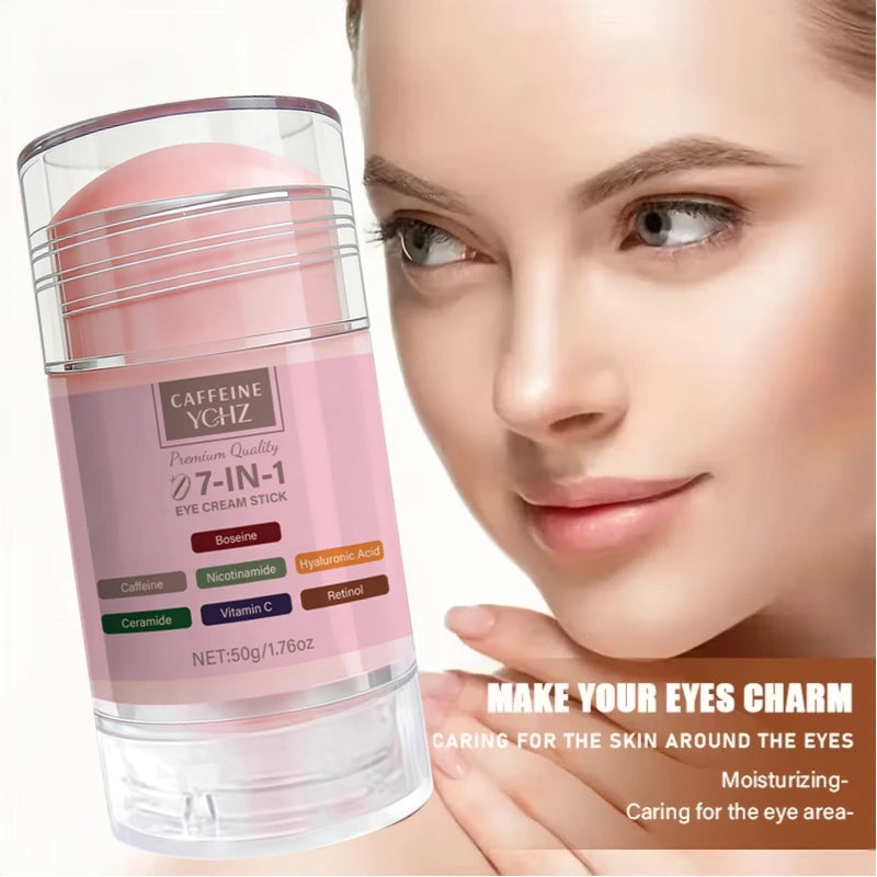 YCHZ 7-in-1 Caffeine Eye Cream Stick 50g – Retinol & Firming