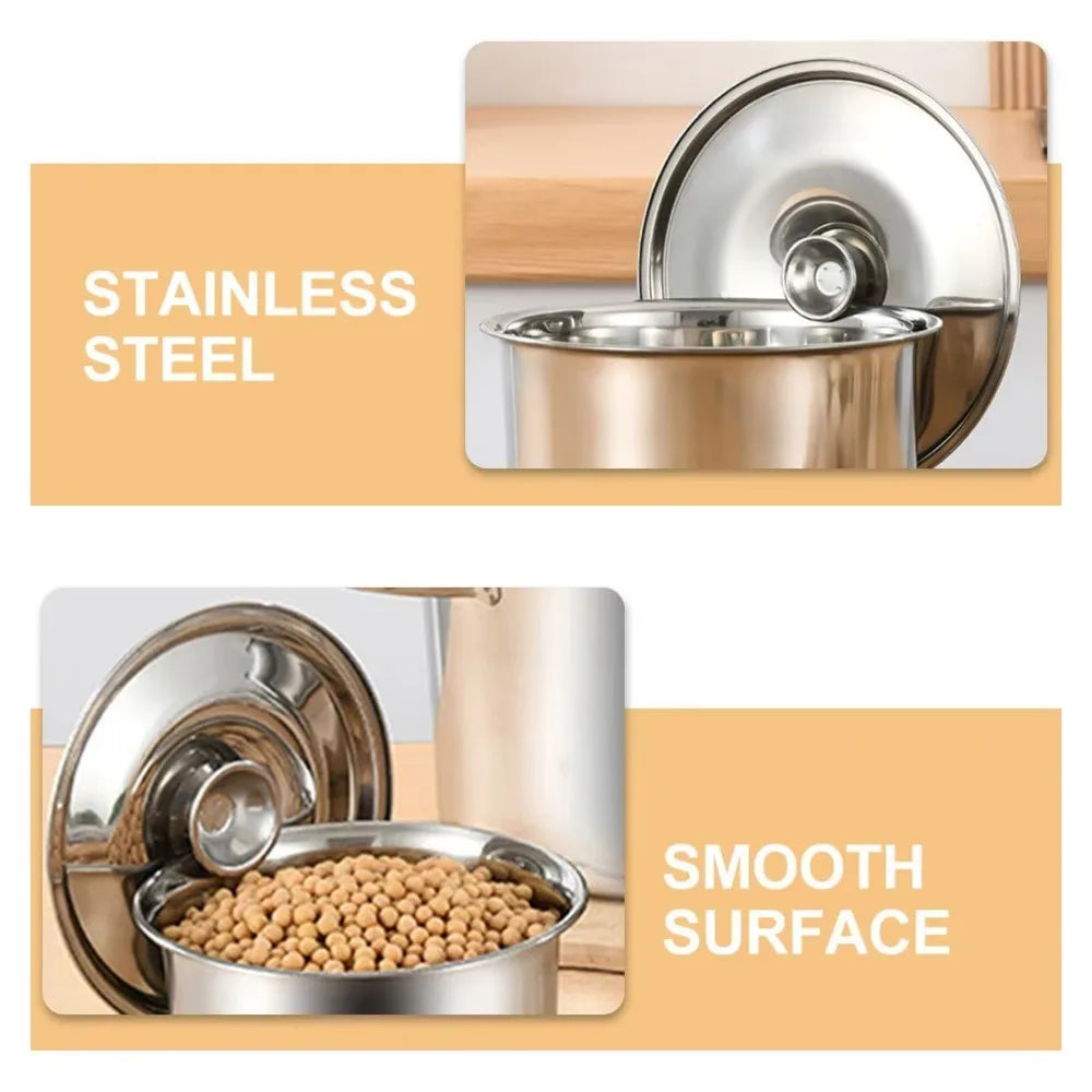 Stainless Steel Round Pot Lid – Universal 10–24cm Cover