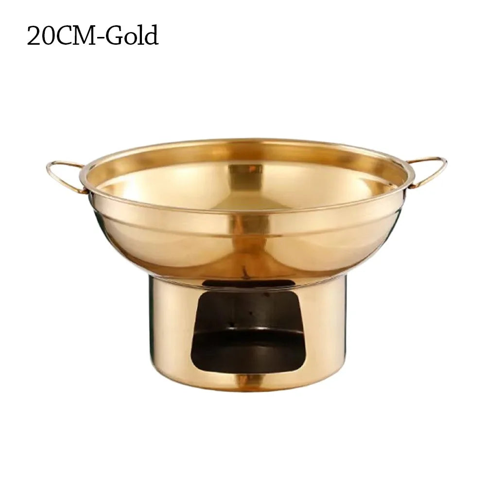 Stainless Steel Hot Pot Double Handles 20/22cm – Kitchen & Outdoor