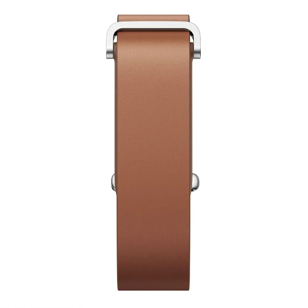 PU Leather Loop Watch Band for Fitbit – Adjustable Sport Strap