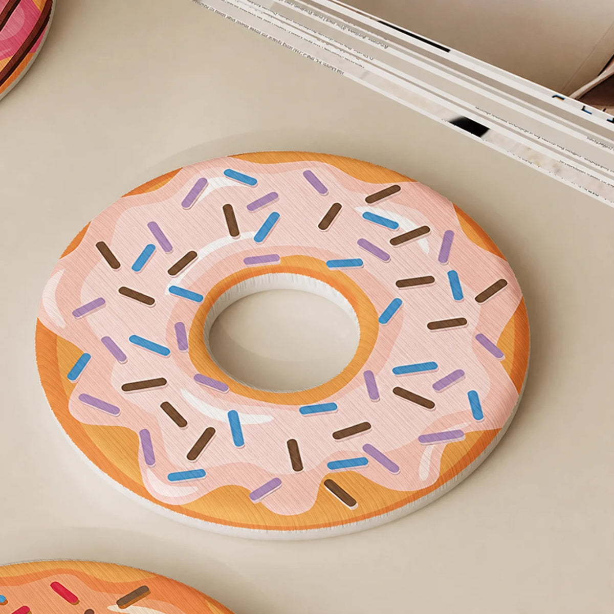 Donut Diatomite Absorbent Drink Coaster – Eco-Friendly