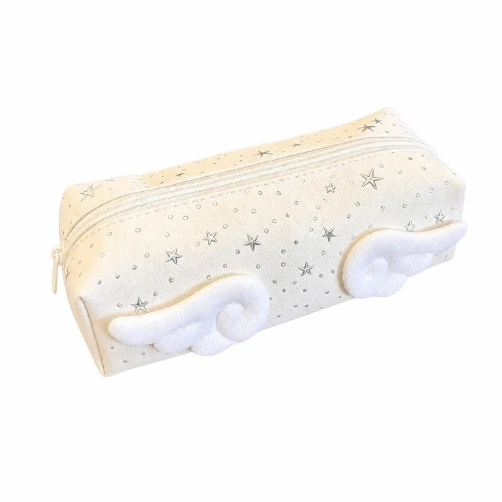 Angel Wing Star Pencil Case – Large Capacity Pouch