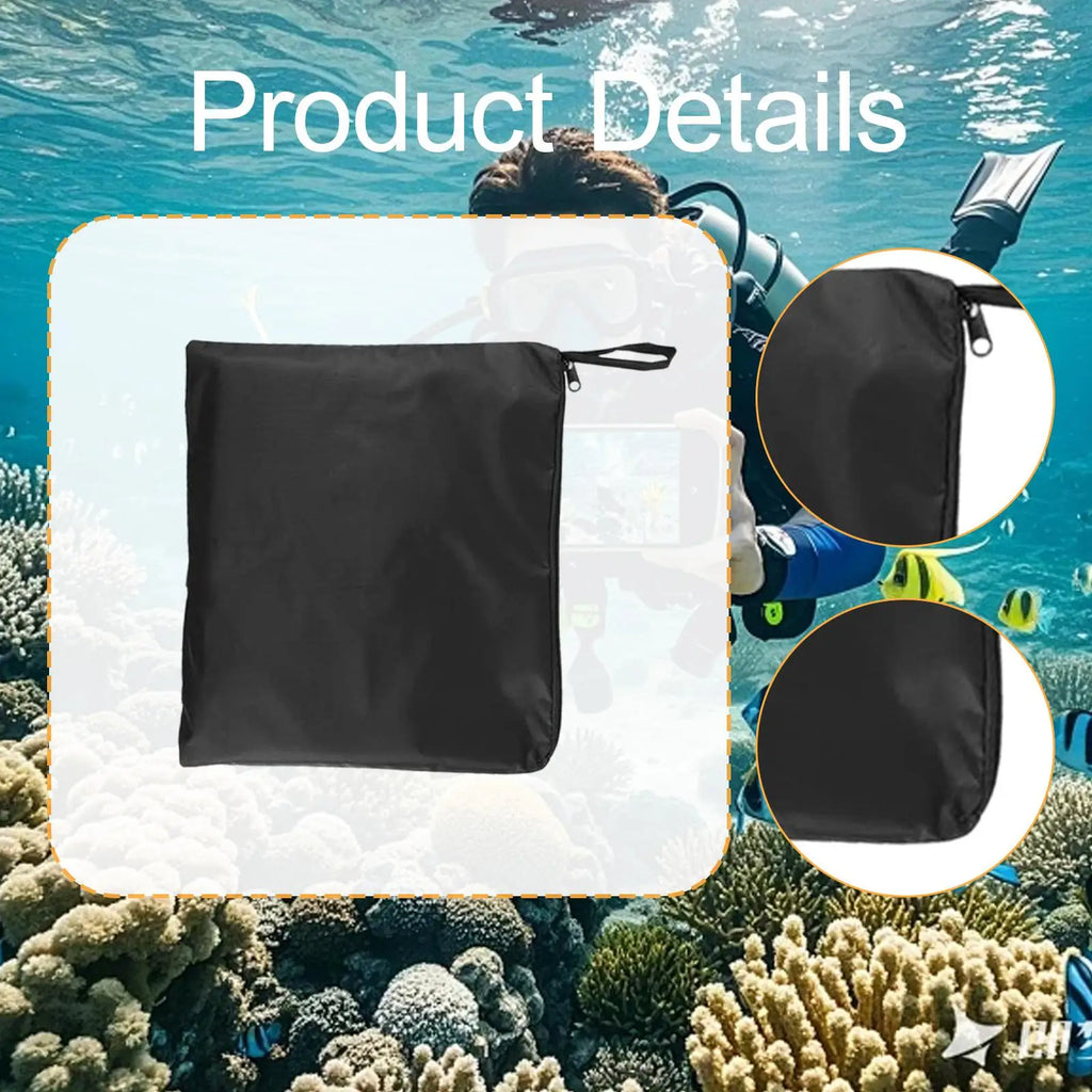 Waterproof Oxford Storage Bag 2-Pack | Travel & Gym Organizer