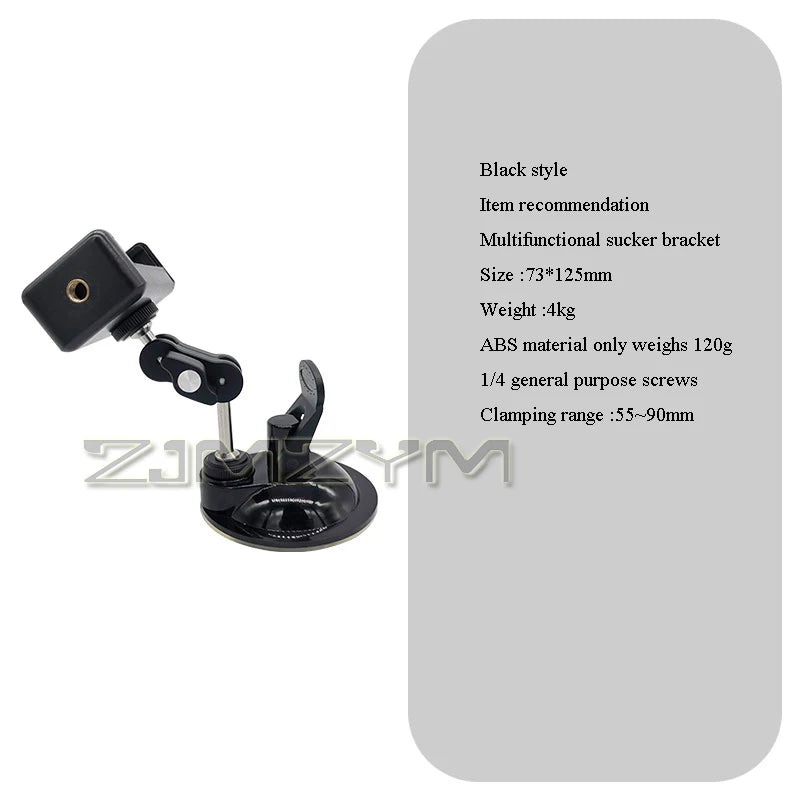 Universal Suction Cup Car Phone Mount – Adjustable Bracket